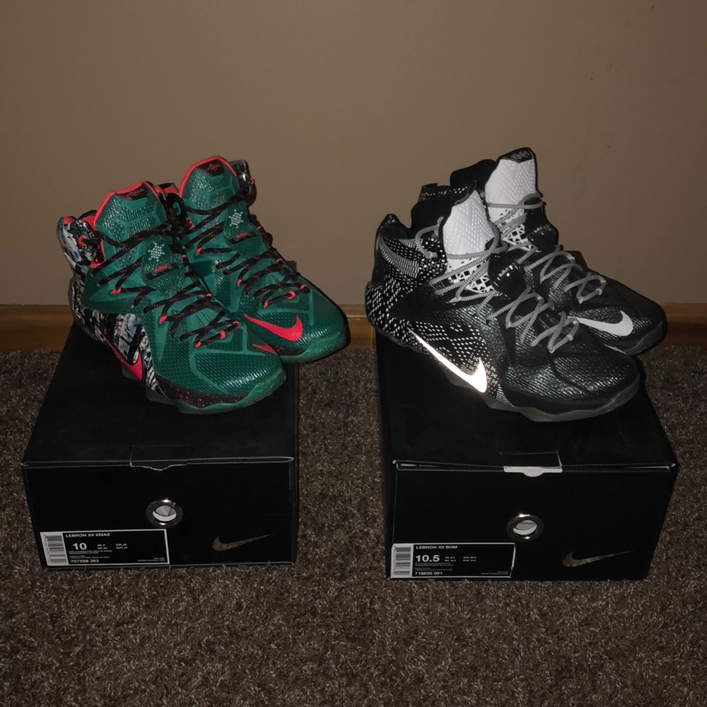 Lebron 12’s Size 10.5 & 10 package deal